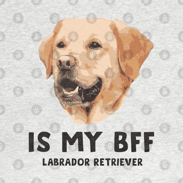 Is my Bff - Labrador Retriever by DonVector